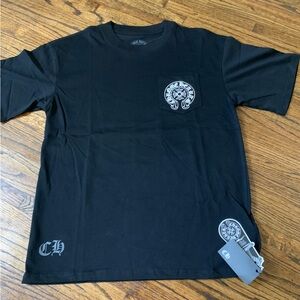Chrome Hearts Black Short Sleeve Tee